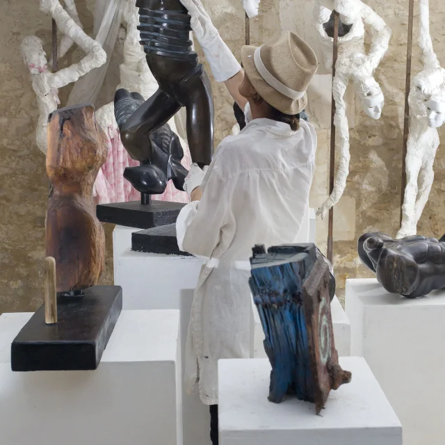 hugard, artiste sculpteur, rousseloy