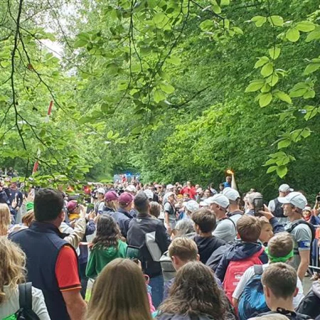 Passage de la flamme olympique à Lille