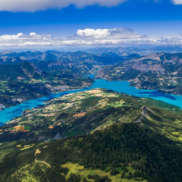 Lac Serreponcon Alpes A Mouton 1