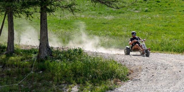 Karting dans la station de Serre-Chevalier