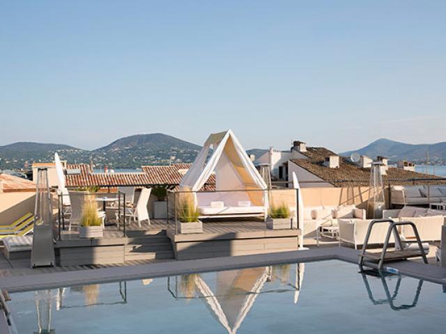 Rooftop Hoteldeparis Sainttropez