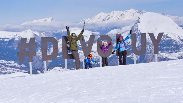 Domaine Skiable Famille Devoluy Alpes Arzurmichaelphotographie