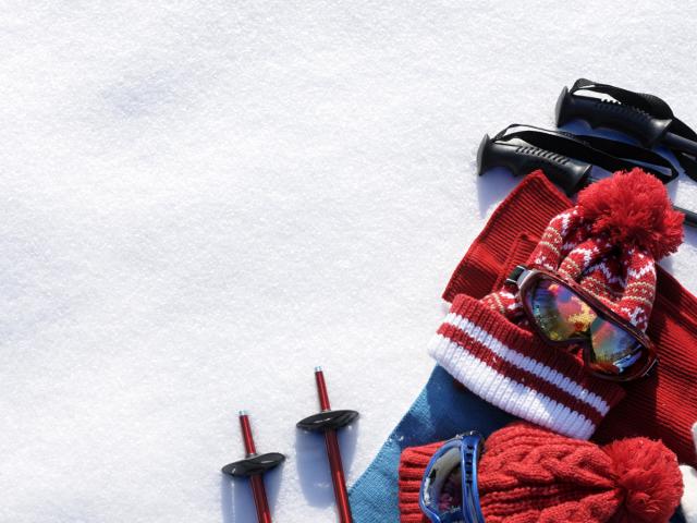 Equipement pour des vacances à la montagne