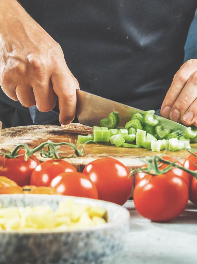 Cuisine d'un restaurant