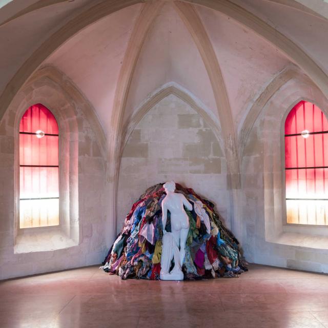 Expo Pistoletto Troisième Paradis Actes sud Méjan 2014