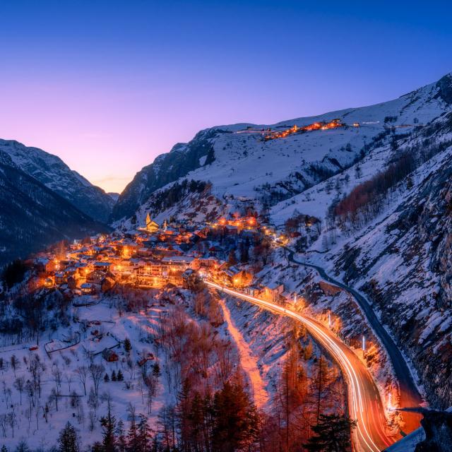 Vue Paysage Soir Pays De La Meije Alpes Alpesphotographies.com