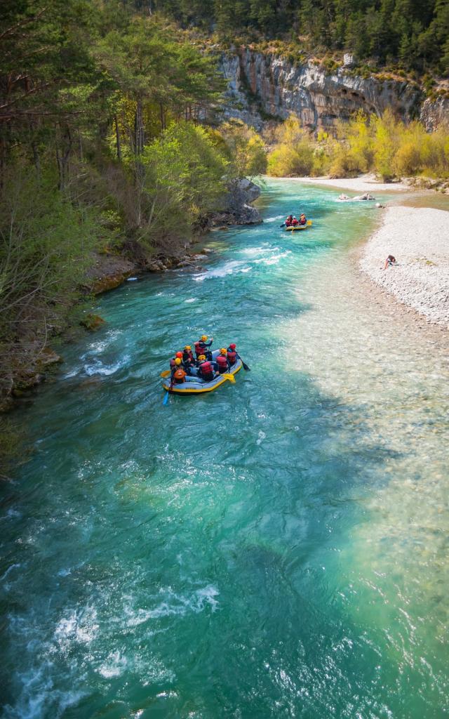 Rafting Dans Le Verdon