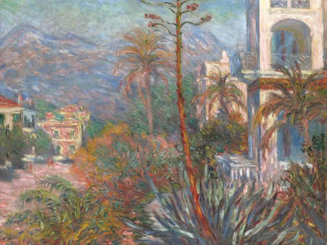 Claude Monet Villas Bordighera Musee Dorsay Dist. Rmn Grand Palais Pschmidt