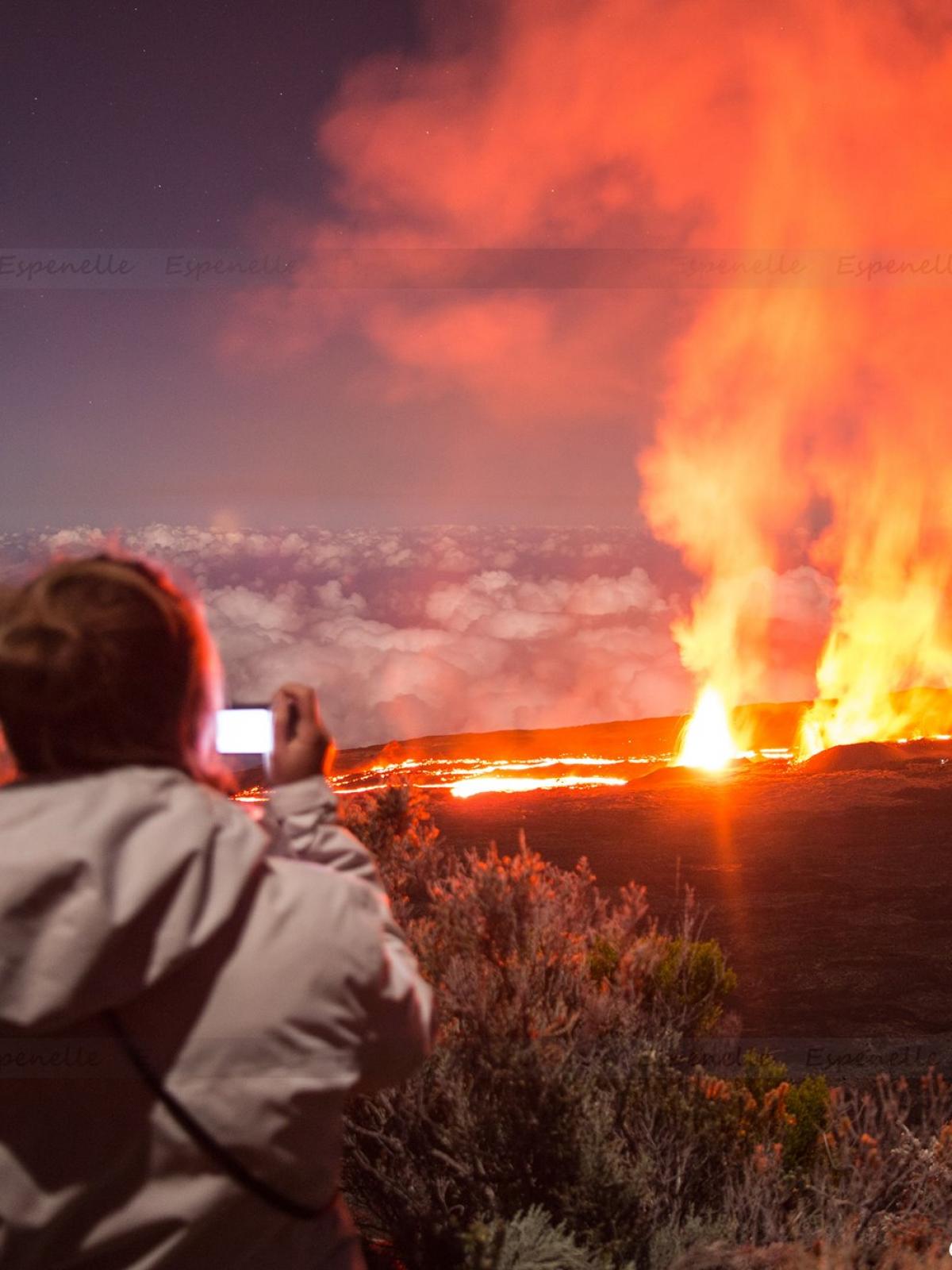 Retour sur la 3ème éruption de l’année du Piton de La Fournaise vue