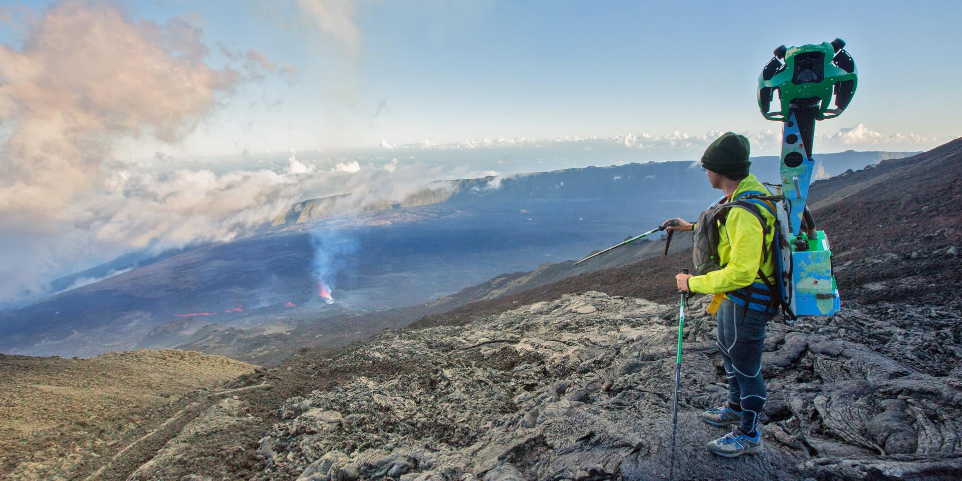 Google Street View Trekker In The Mountains Ile De La Reunion Tourisme