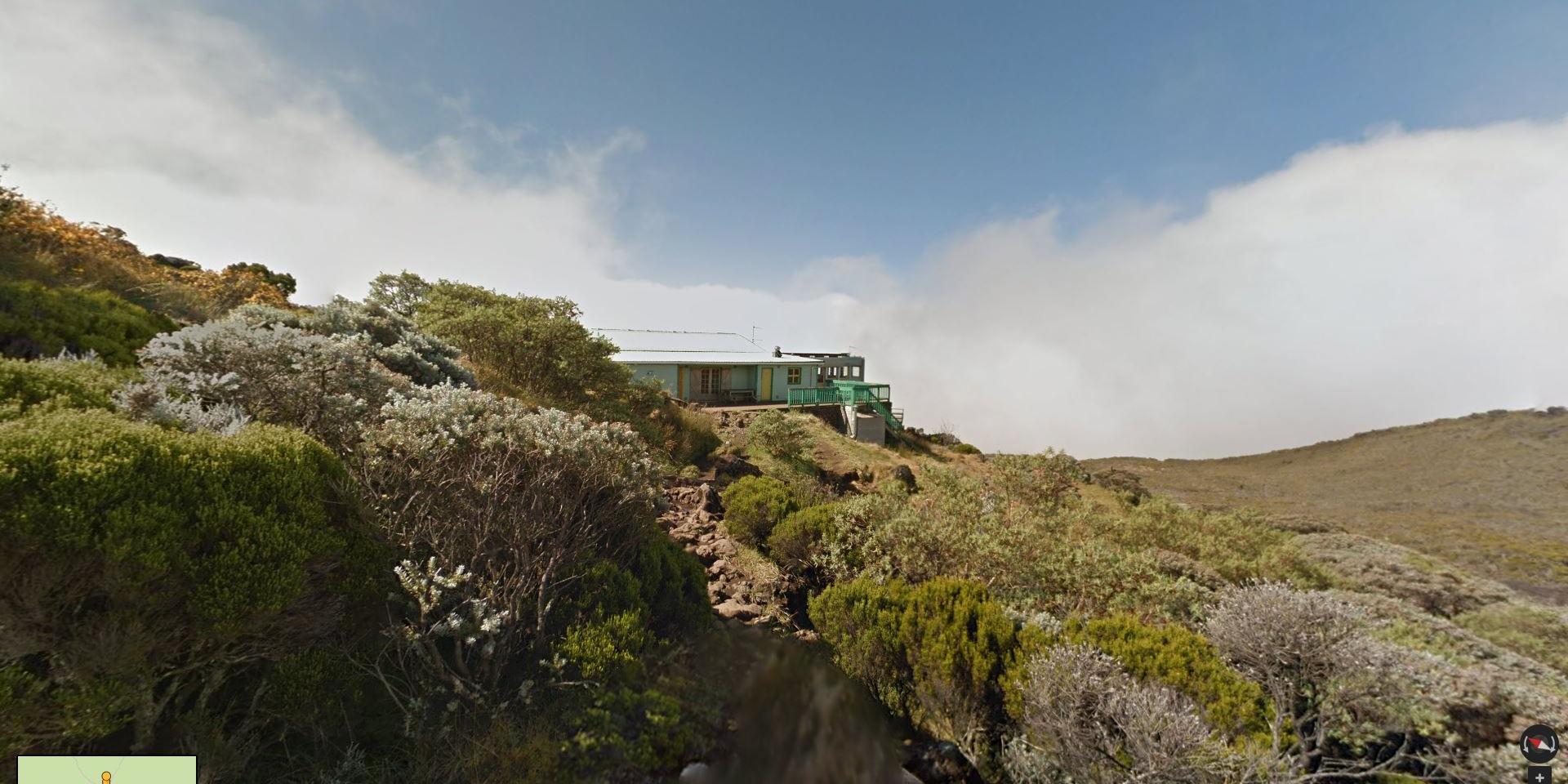 GR R2 Plaine des Cafres Gîte de Piton des Neiges Google Street View