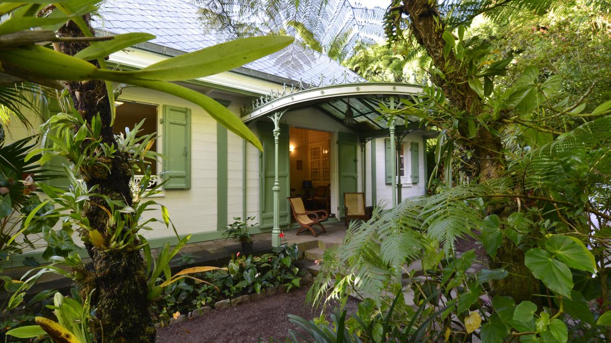 Die Architektur der Insel La Réunion im Indischen Ozean Île de la