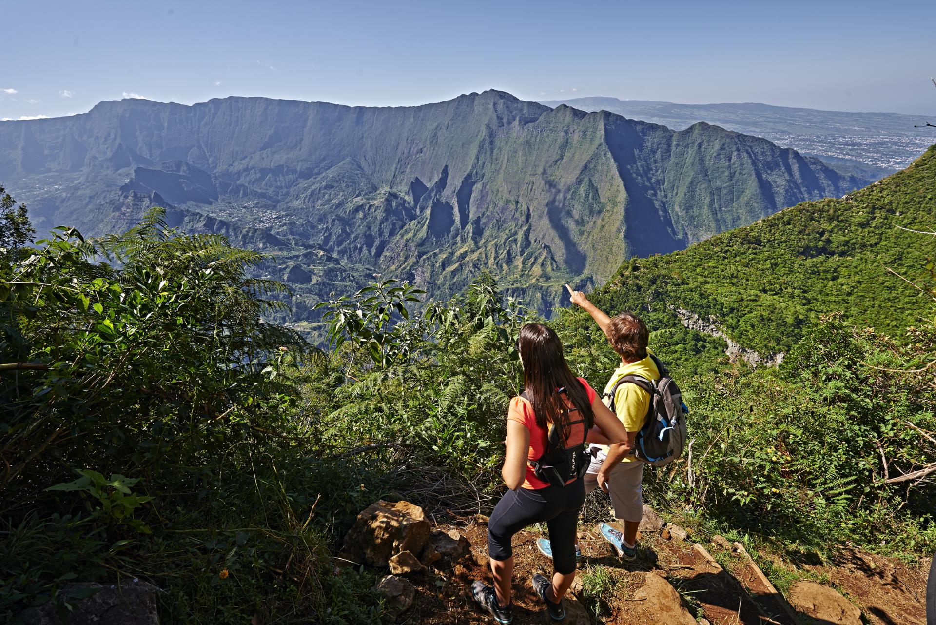 activités sur les hauts de la Réunion: sport et découverte