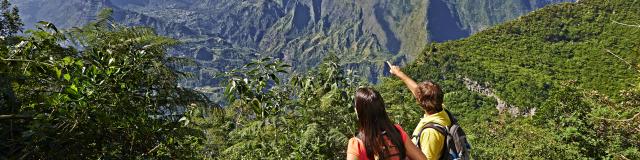 activités sur les hauts de la Réunion: sport et découverte