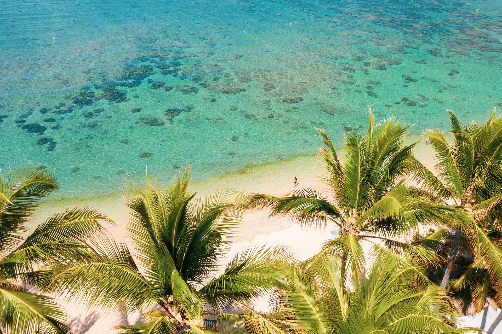 plage lagon