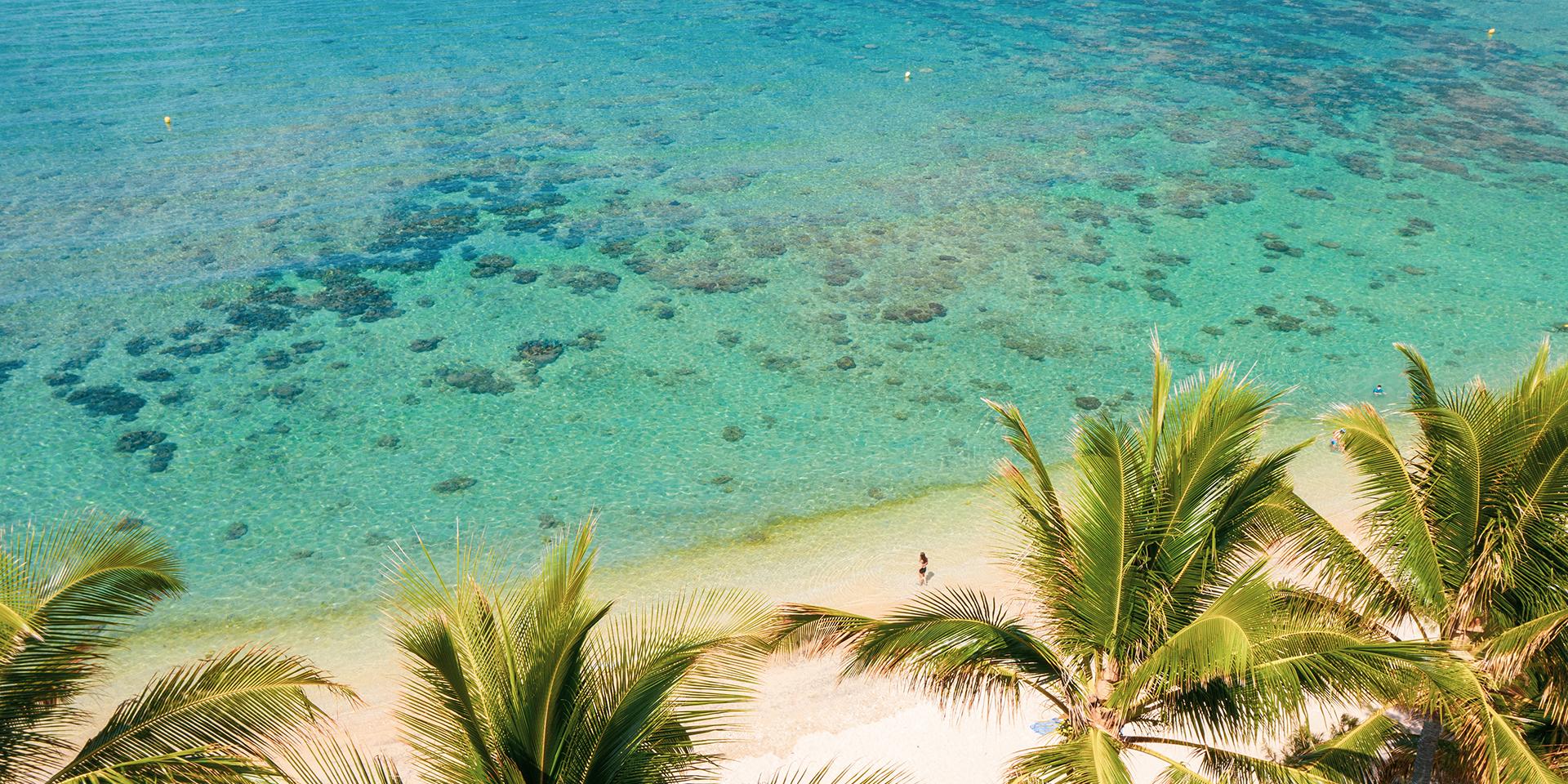 plage lagon