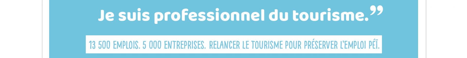 Je suis professionnel du tourisme