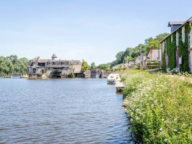 Bord de la Mayenne et Vélo Francette