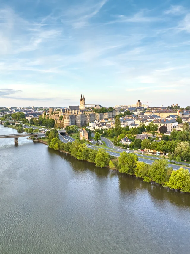 Aerial view Angers A Lamoureux