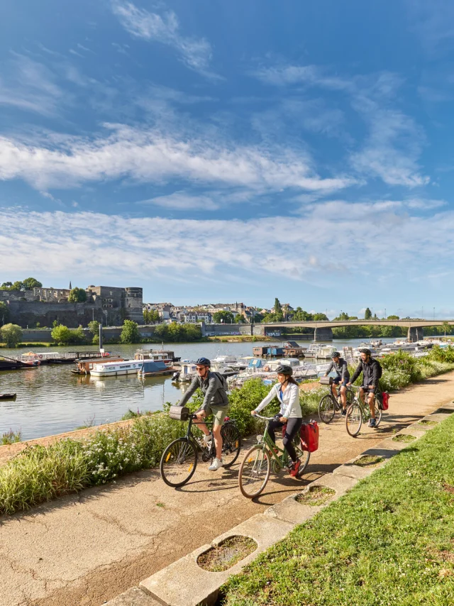 Balade sur les bords de Maine à vélo