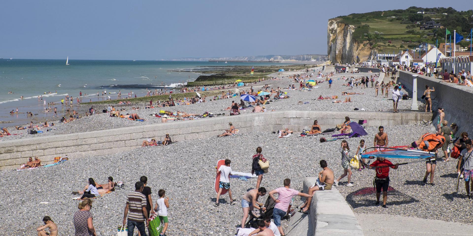 La Plage De Pourville Dieppe Site Officiel De L Office De Tourisme 