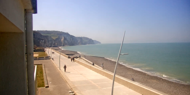 Plage et promenade de Pourville