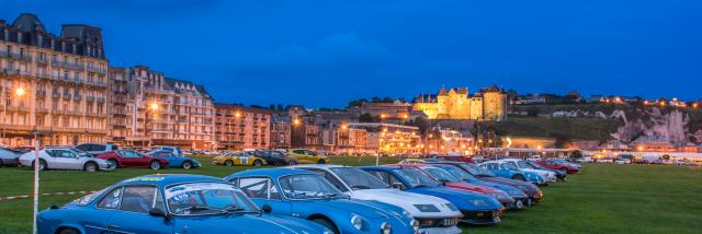 Rassemblement d'Alpines à Dieppe