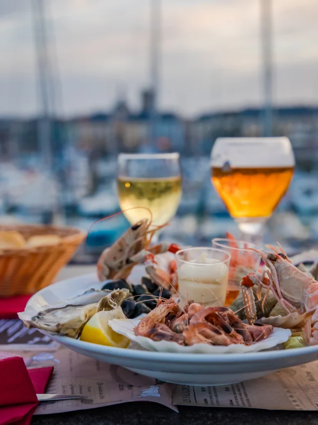 Repas Fruits De Mer Amoureux Port Dieppe Anibas Sma 4