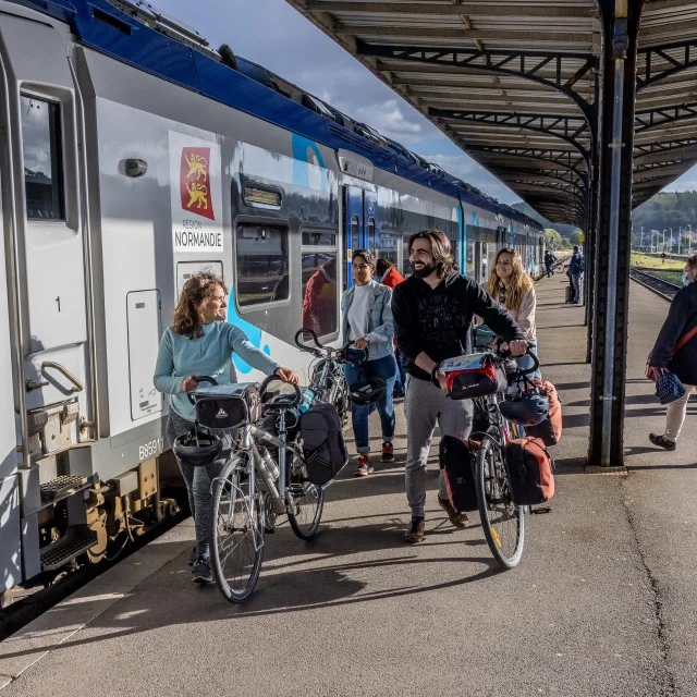 Velo Gare Dieppe Train Sncf D Darrault Sma 6