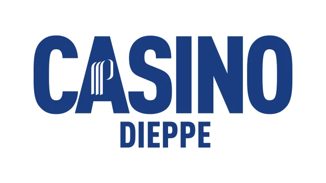 Casino Blue on White logo
