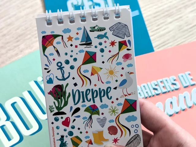 Carnet Spirale Cerfs Volants