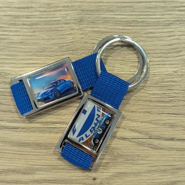 2 porte-clés alpine, Berlinette et A110