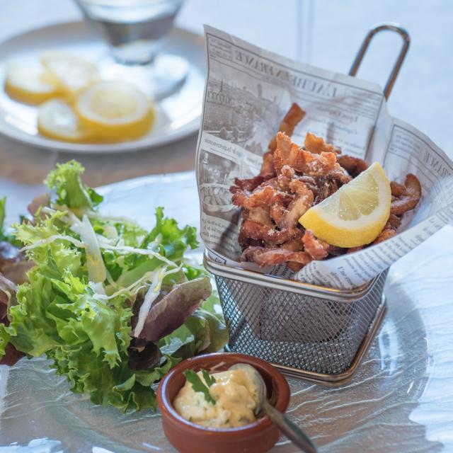Goujonnettes de Carpe du restaurant Oh Bouchoux