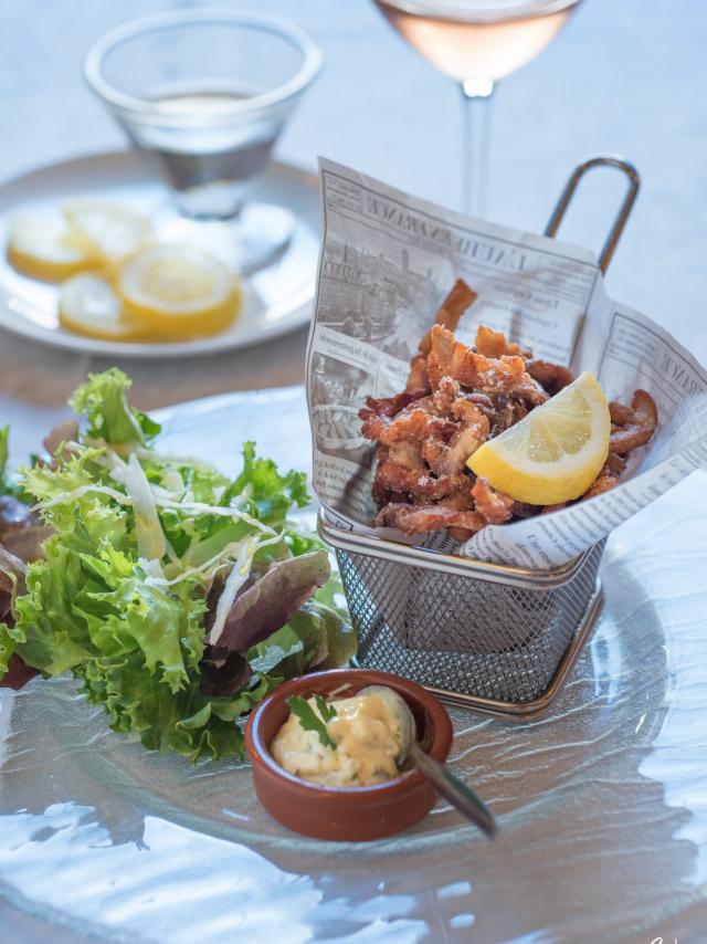 Goujonnettes de Carpe du restaurant Oh Bouchoux