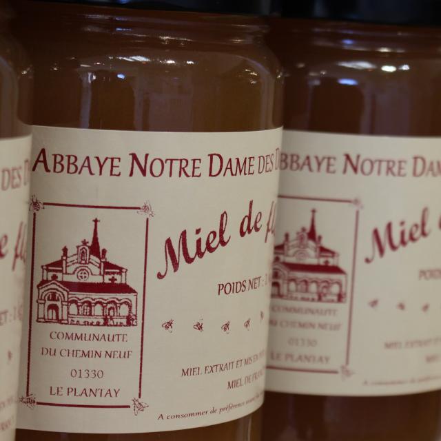 Miel de l'Abbaye Notre Dame des Dombes au Plantay