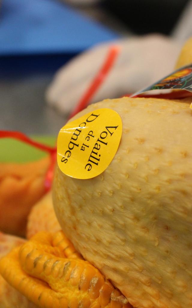 Poulet jaune de Dombes