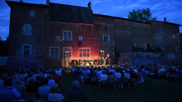 Concert Belgian Brass au Chateau de Varax - Festival Cuivres en Dombes