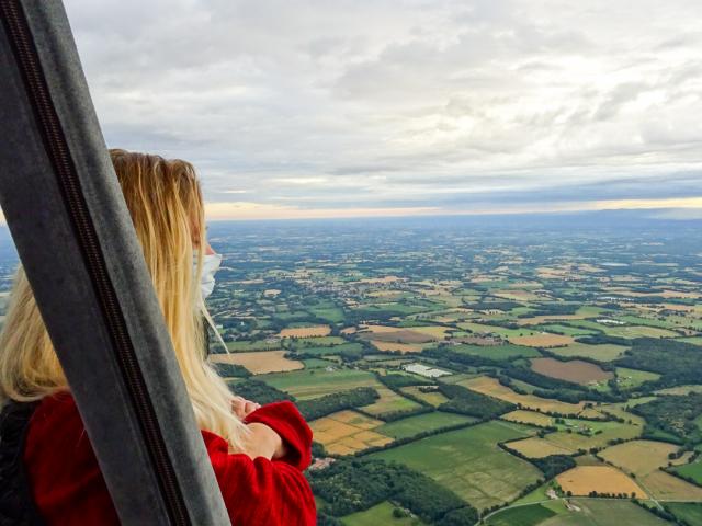 Vol en montgolfière en Dombes au départ de Chatillon sur Chalaronne