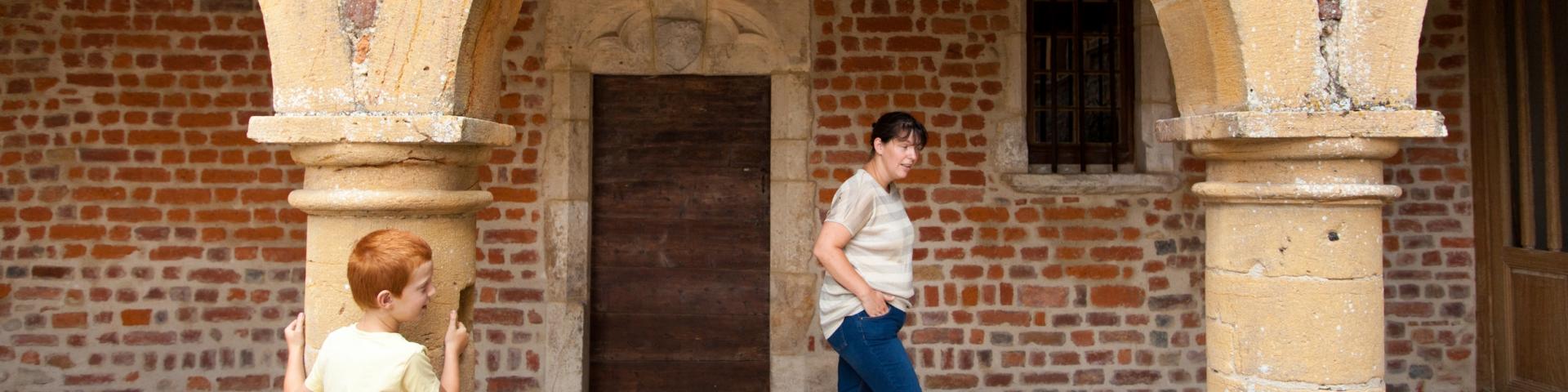 Visite du Chateau de Bouligneux, Dombes Ain