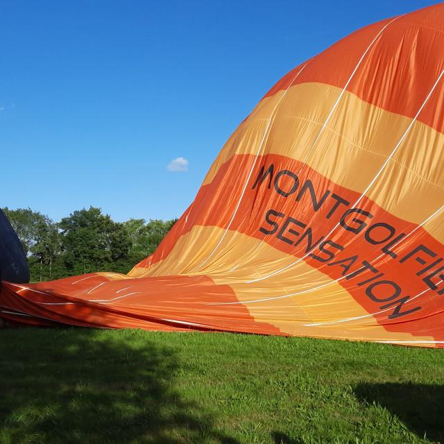 Vol en Montgolfière au dessus des étangs de la Dombes