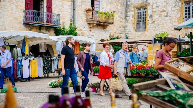 Marché de Monpazier
