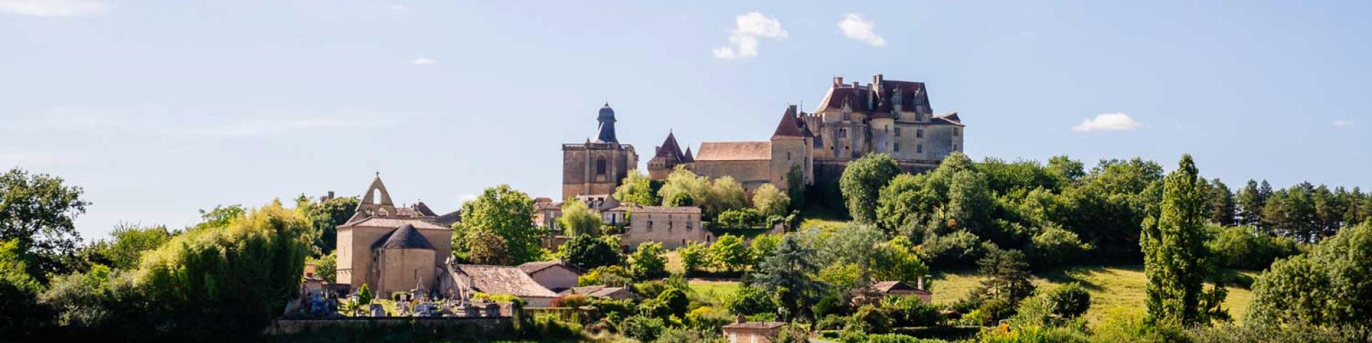Château de Biron en Dordogne Périgord