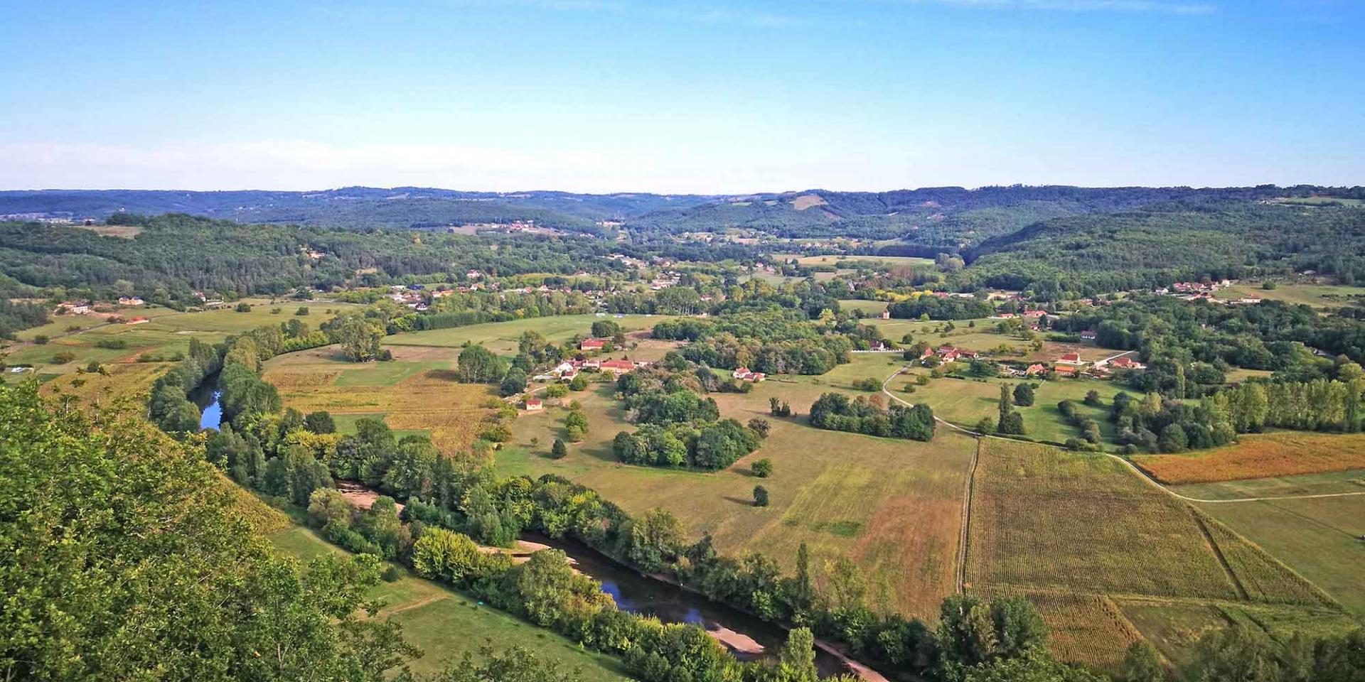 Saint-Léon Sur Vézère, panorama de la Côte De Jor