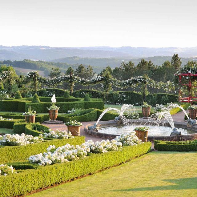 Jardins du Manoir d'Eyrignac à Salignac-Eyvigues