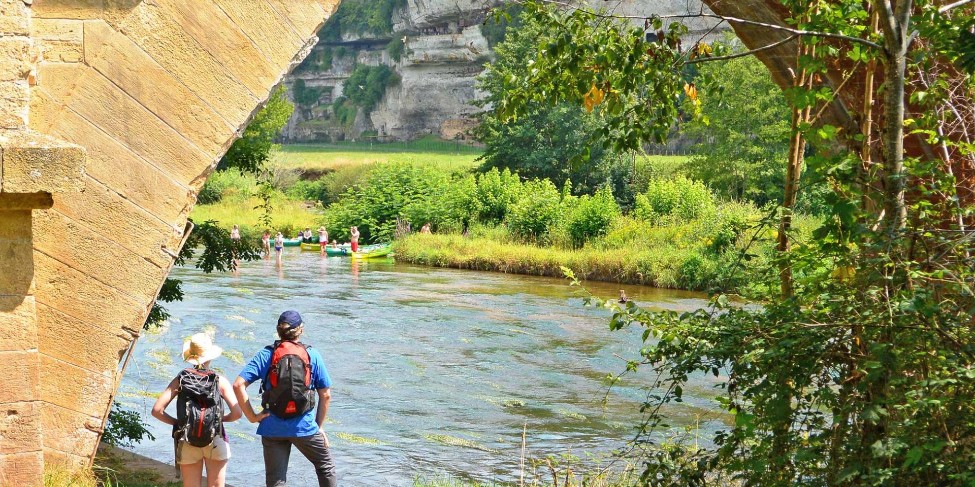 Randonnée le long de la Vézère