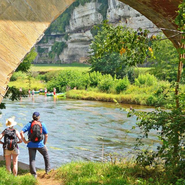 Randonnée le long de la Vézère