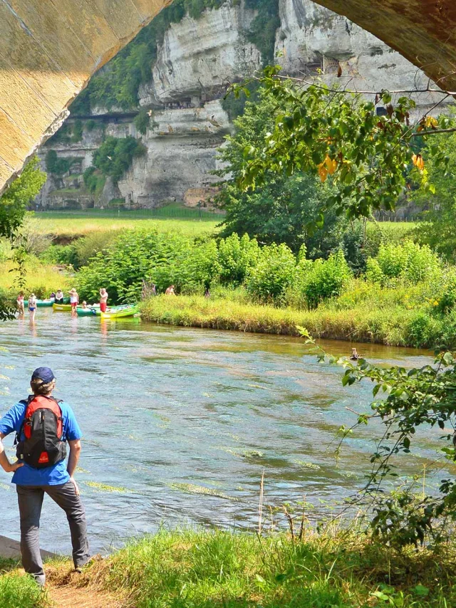 Randonnée le long de la Vézère