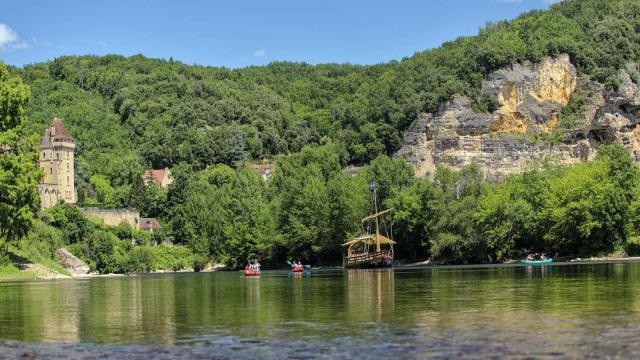 Promenade en canoe, La Roque-Gageac