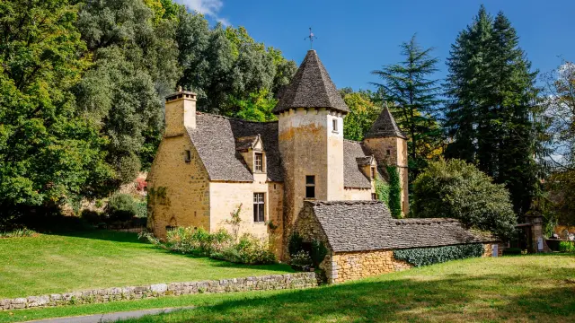 Château de Lacypierre à Saint-Crépin et Carlucet