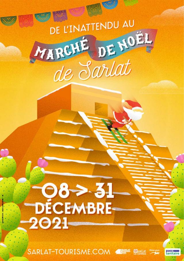Affiche Noel Sarlat 2021